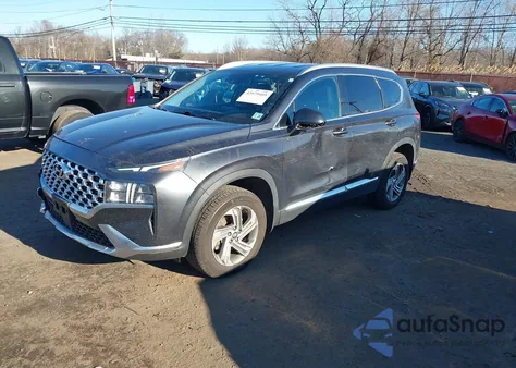 2022 Hyundai Santa Fe Sel из США, поврежденный, VIN 5NMS2DAJXNH375001